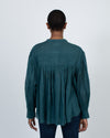 Isabel Marant Étoile Clothing Large Button Down Peasant Top