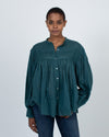 Isabel Marant Étoile Clothing Large Button Down Peasant Top