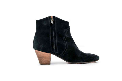 Isabel Marant Étoile Shoes Medium | US 8 I FR 39 Black Suede Dicker Boots