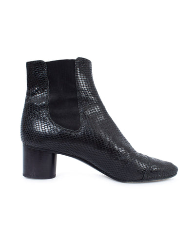 Isabel marant snakeskin boots best sale