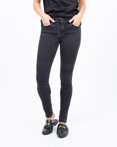 J Brand Clothing Small | US 26 "Super Skinny Blk Leopard" Jeans