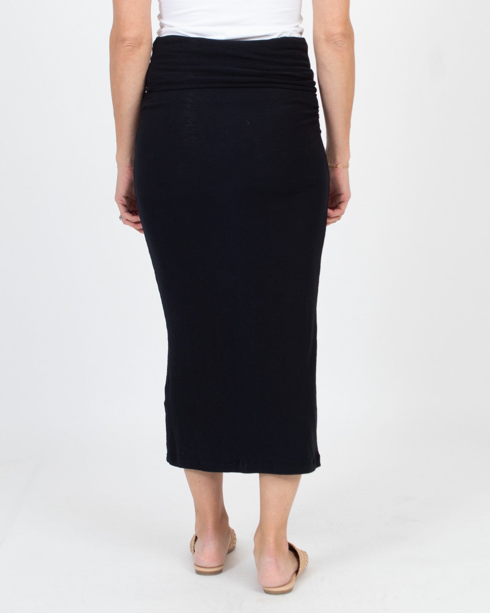 James perse ruched clearance skirt