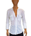 James Perse Clothing XS | US 1 Collared Button Down Tee