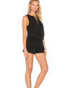 Joie Clothing Large "Caline" Lace Up Romper