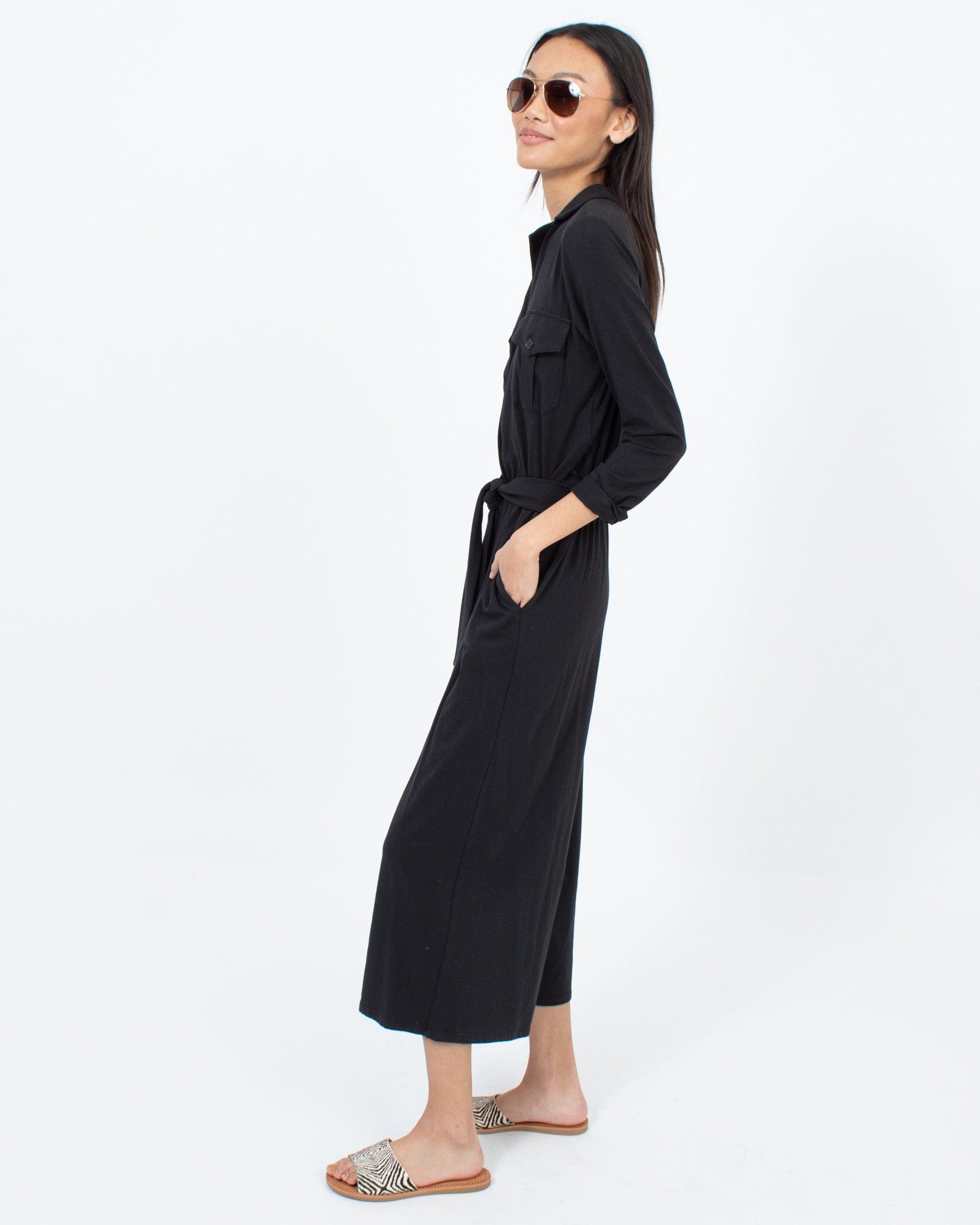 Joie cheap black jumpsuit