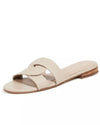 KAANAS Shoes Large | 10 "Santorini Infinity" Leather Sandal