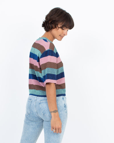 Le Superbe Clothing XS Multi Stripe Tee