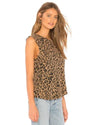 LNA Clothing Small Animal Print Muscle Tank