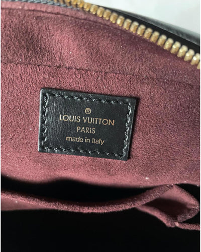 100 % Authentic Louis Vuitton Black Monogram Mizi Vienna