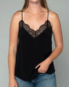 Love Stitch Clothing Medium "Lura" Lace Trim Tank