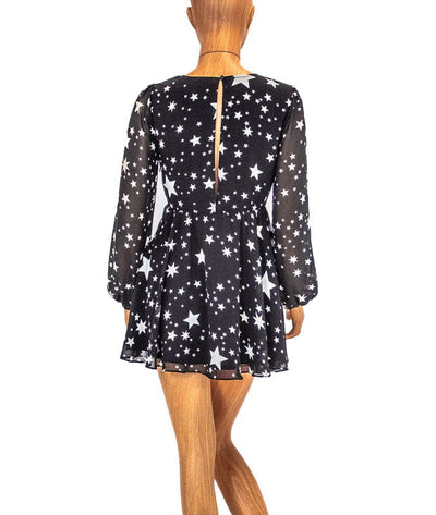 Lovers + Friends Clothing Small Star Print Dress