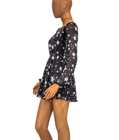 Lovers + Friends Clothing Small Star Print Dress