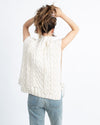 M.PATMOS Clothing One Size Chunky Knit Sleeveless Vest