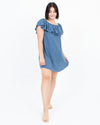 Madewell Clothing Medium Off-The-Shoulder Mini Dress