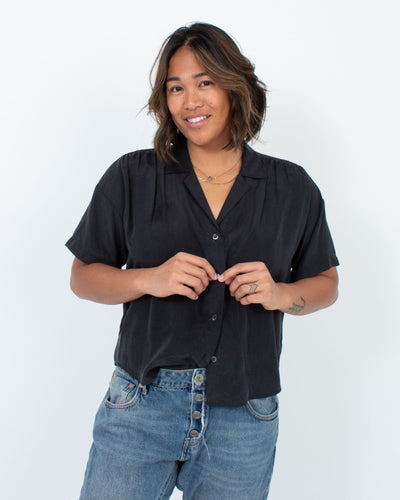 Madewell Clothing Medium Short Sleeve Button Down