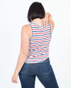 Madewell Clothing Small Blue & Red Stripe Tank