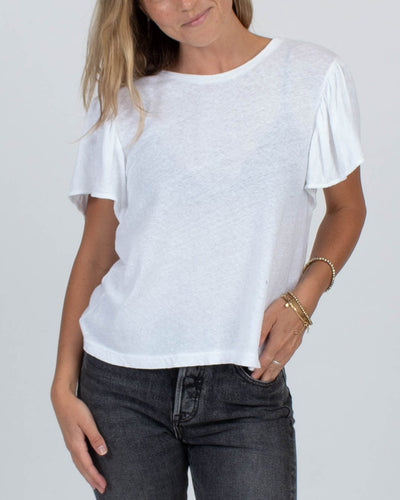 Madewell Clothing Small "Flutter Sleeve" Tee