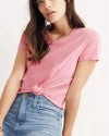 Madewell Clothing Small "Knot Front" Tee