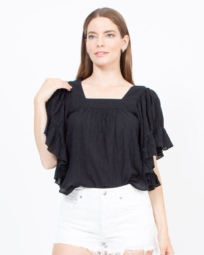 Madewell Clothing XS Square Neck Blouse