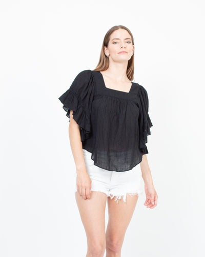 Madewell Clothing XS Square Neck Blouse