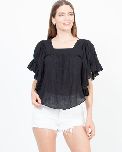 Madewell Clothing XS Square Neck Blouse