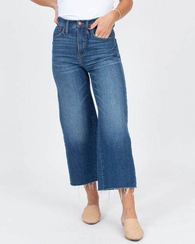 Madewell Clothing XS | US 23 "Wide-Leg Crop" Jeans