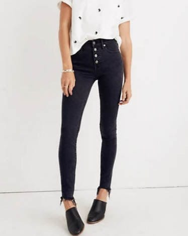 Madewell Clothing XS | US 24 "9" High-Rise Skinny" Jeans