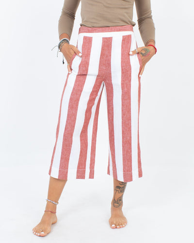 Madewell Clothing XXS Striped Wide Leg Pants