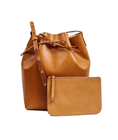 Mansur Gavriel Bags One Size Tan Bucket Bag