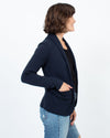 Margaret O'Leary Clothing XS Navy Knit Blazer