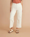 Marine Layer Clothing Medium | US 6 Bridget Pant in Antique White