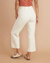 Marine Layer Clothing Medium | US 6 Bridget Pant in Antique White