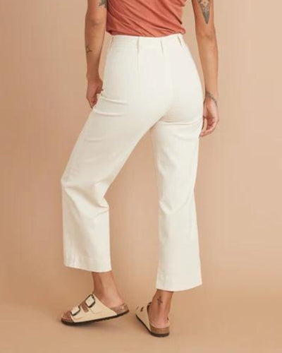 Marine Layer Clothing Medium | US 6 Bridget Pant in Antique White