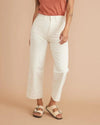 Marine Layer Clothing Medium | US 6 Bridget Pant in Antique White