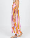 Matta Clothing Medium Variegated Stripe Sleeveless Maxi Dress