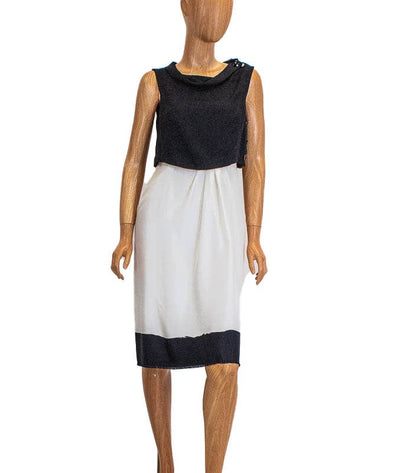 Max Mara Clothing Small | US 4 Silk Raw Hem Dress