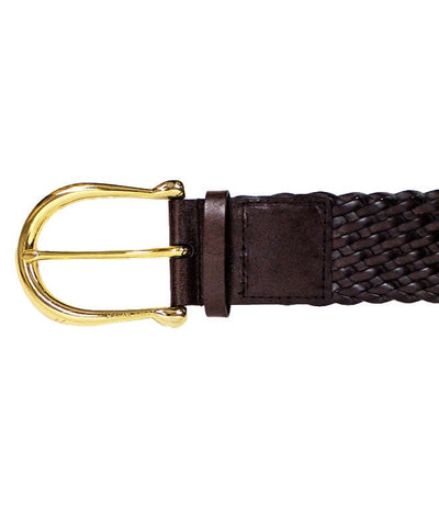 Michael Kors Accessories XL Woven Leather Belt