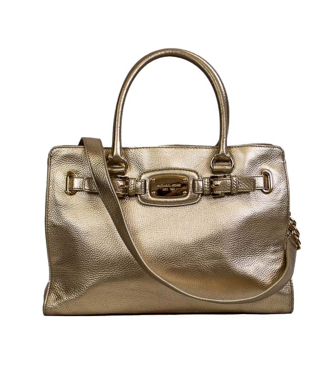 Chelsea Large Metallic Saffiano Leather Convertible Crossbody Bag | Michael  Kors