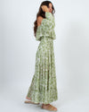 MISA LOS ANGELES Clothing XS Off the Shoulder Smocked Maxi Dress