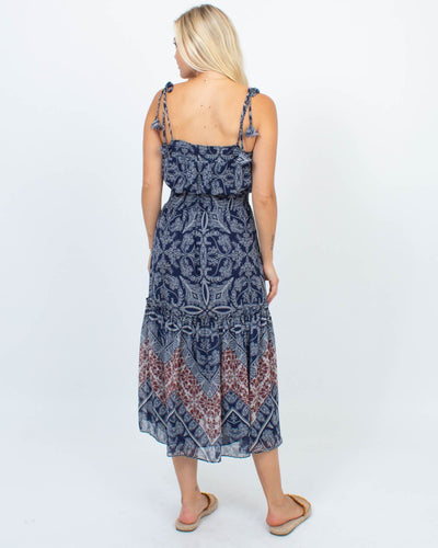 MISA LOS ANGELES Clothing XS Printed Midi Dress