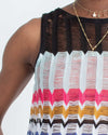 Missoni Clothing Small Printed Sleeveless Blouse