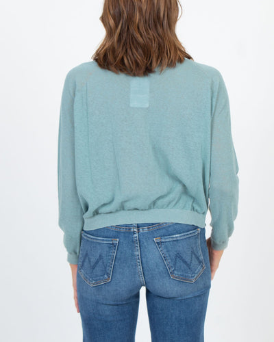 momoni Clothing Small Blue Crewneck Sweater