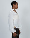 Monica by Monica Mahoney Clothing Small Ruffle Gauze Blouse