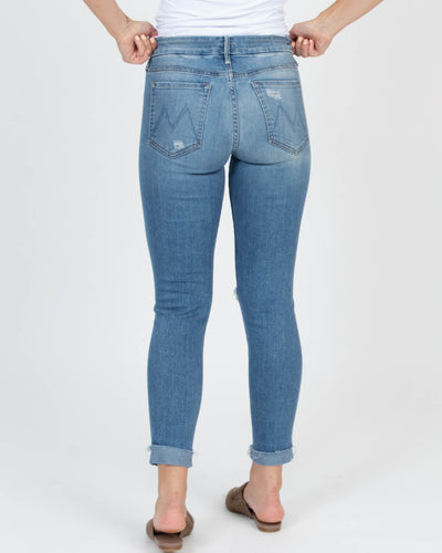 Mother Clothing Small | US 27 "The Looker Ankle Fray" Jeans