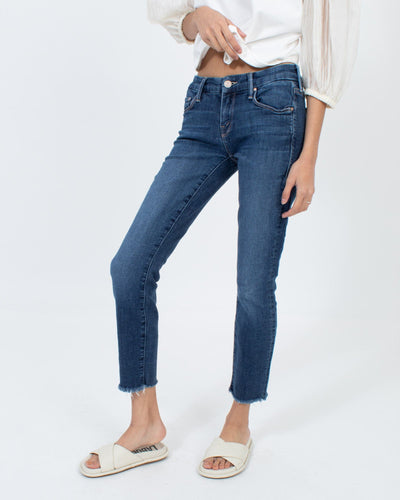 Mother Clothing XS | US 24 "The Looker Ankle Fray" Jeans