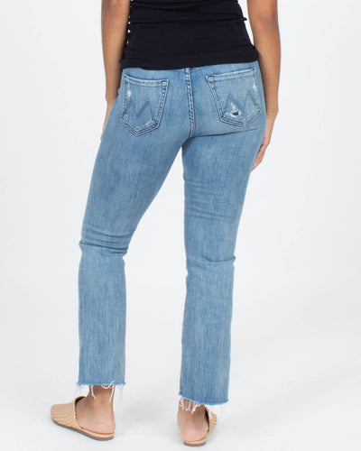 Mother Clothing XS | US 25 "The Hustler Ankle Fray" Jeans