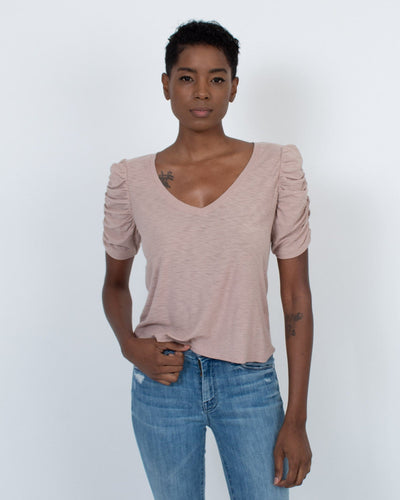 Nation LTD Clothing Small Puff Sleeve Tee