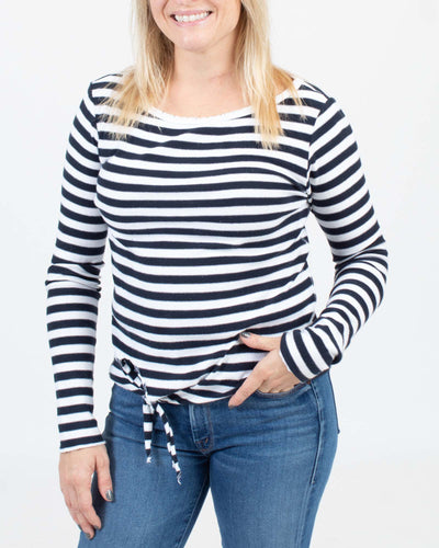 Nation LTD Clothing XS Striped Long Sleeve Tee