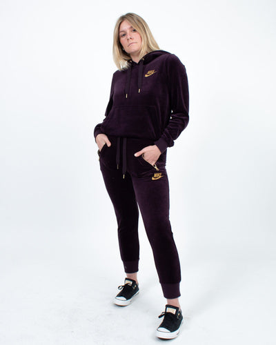 Nike Clothing Small Velour Pant Set