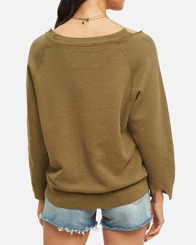 Nili Lotan Clothing XS "Luka Scoop Neck" Sweatshirt